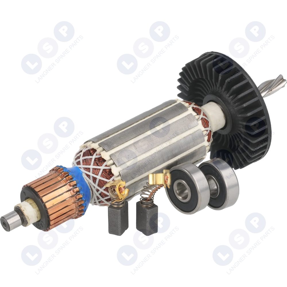 Rotor vŕtačky pre ložiskové kefy MAKITA HP1620 H1621 HP1640